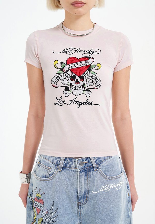 Ed Hardy LOVE KILLS SLOWLY DIAMANTE