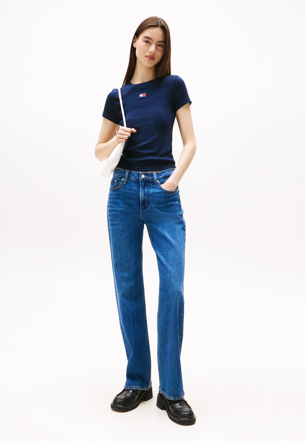 Tommy Jeans SLIM BADGE TEE