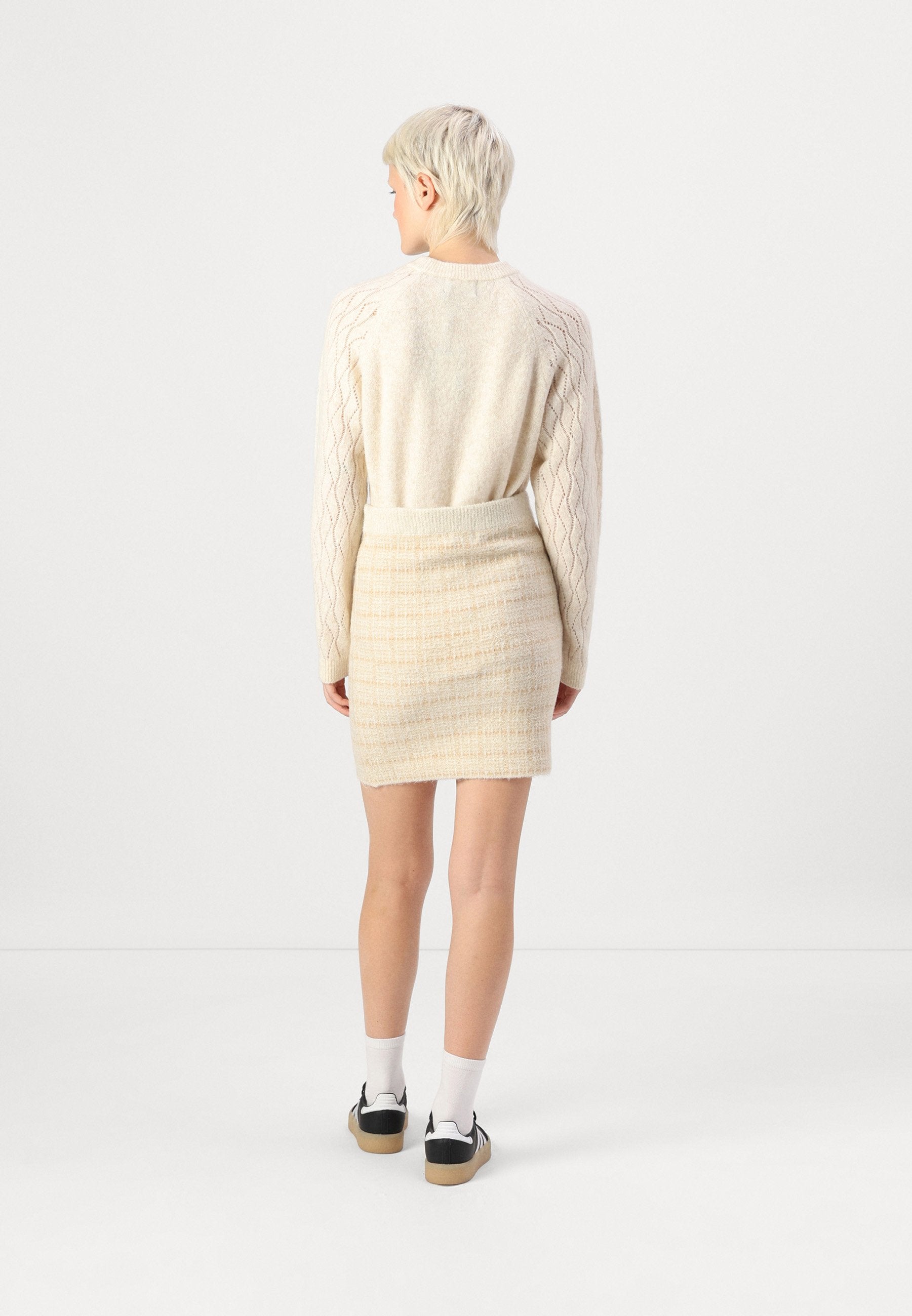 VILA VIAUDREY CHECK SKIRT