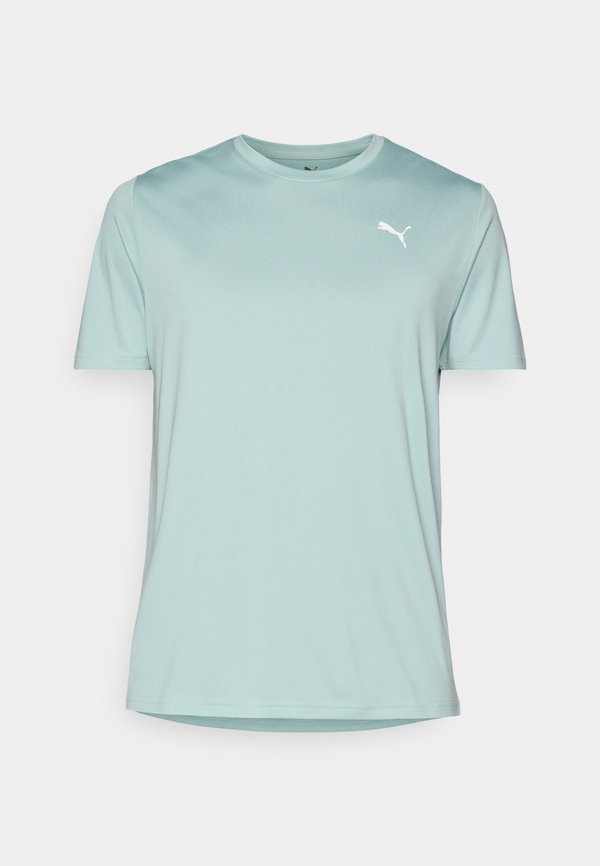 Puma TAD ESSENTIALS SOLID CAT TEE - Sports T-shirt - light moss