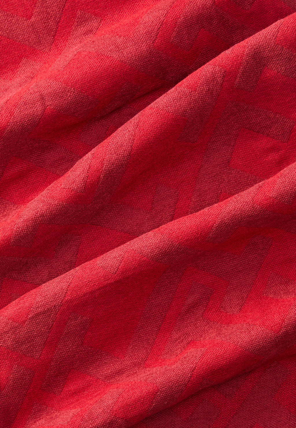TH MONOGRAM JACQUARD SCARF WITH WOOL Media 2