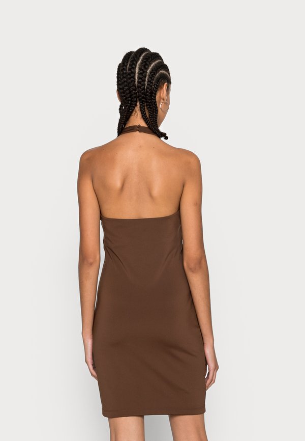 Cotton On BODYCON CROSS FRONT HALTER MINI DRESS