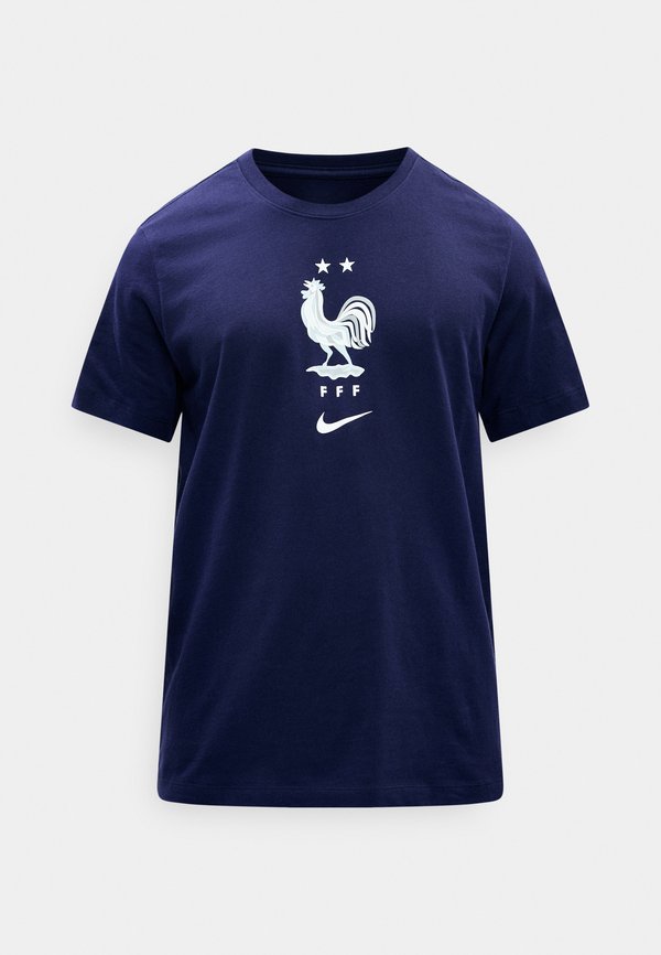 Nike Performance FRANCE CREST TEE - National team wear - blackened blue