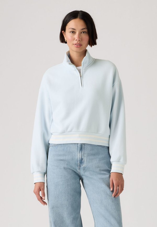 Levi's® EVERYDAY QUARTER ZIP - Sweatshirt - blue