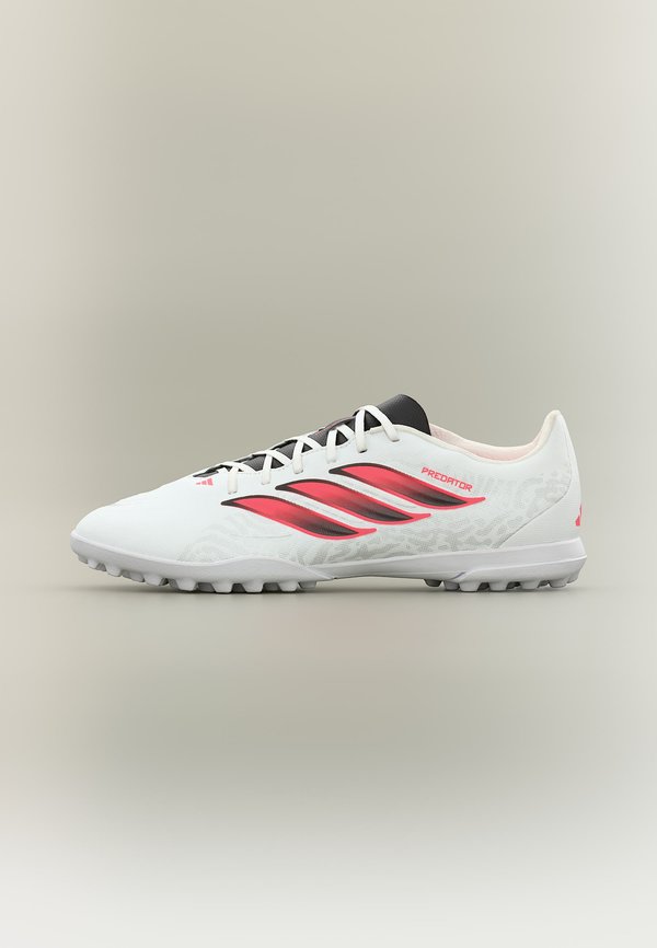 adidas Performance PREDATOR CLUB TF UNISEX - Turf football boots - footwear white/solar turbo/core black
