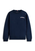 LOGO EMBROIDERY TERRY CREW NECK SWEATSHIRT Media 1