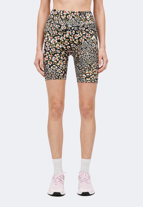 adidas Performance ADIDAS X FARM RIO BIKE SHORTS - Leggings - black/chalk white/multicolor