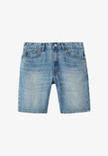 Mango ADULT - Denim shorts - blue denim