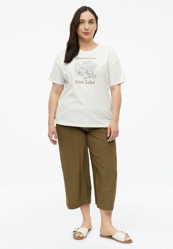 s.Oliver HOSE - Trousers - dunkelbraun