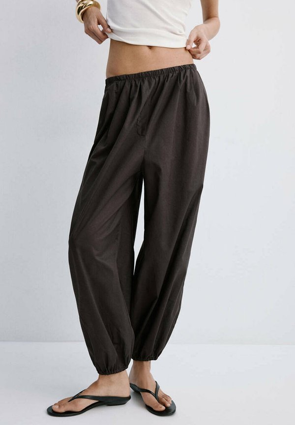 Mango ADULT - Trousers - dark brown