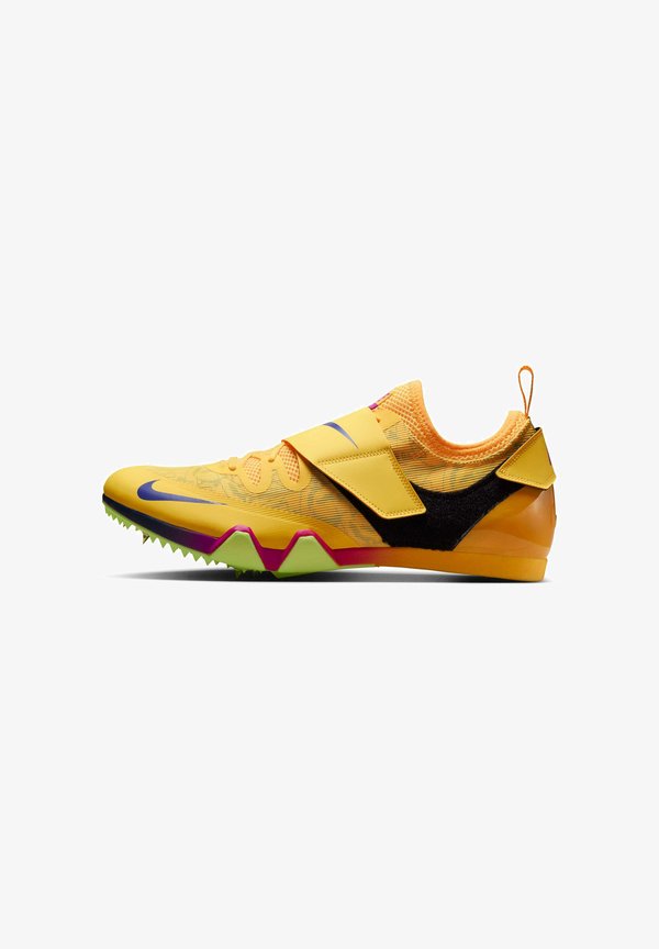 Nike Performance ATHLETICS JUMPING POLE VAULT ELITE - Spikes - citron pulse volt ice vivid purple/indigo burst