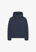 Calvin Klein HOODED PUFFER - Light jacket - dark sapphire