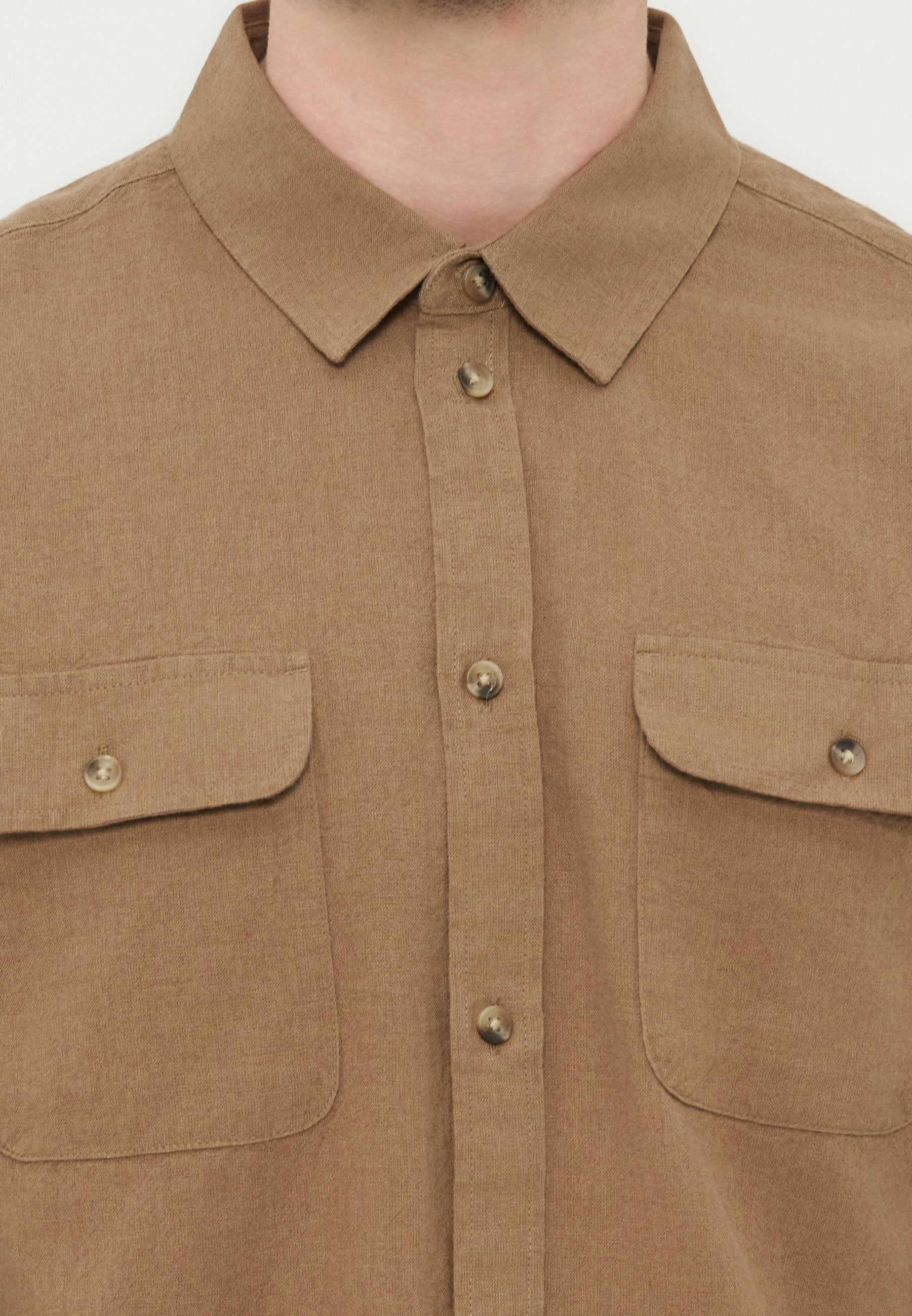 Pier One LINEN MIX OVERSHIRT