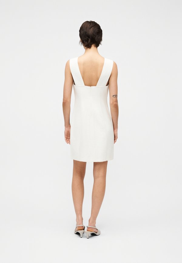 Calvin Klein HEAVY TEXTURED SHINE MINI DRESS