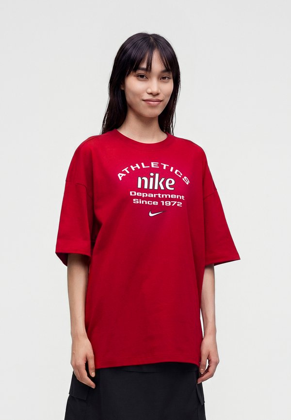 Nike Sportswear TEE - Print T-shirt - tough red