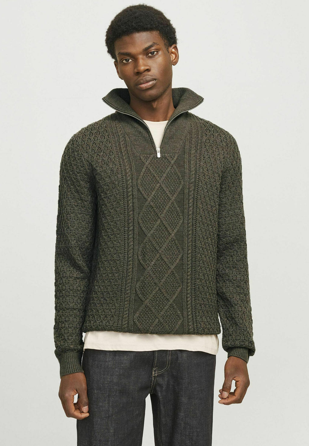 Jack & Jones PREMIUM Quarter zip Plain Quarter zip