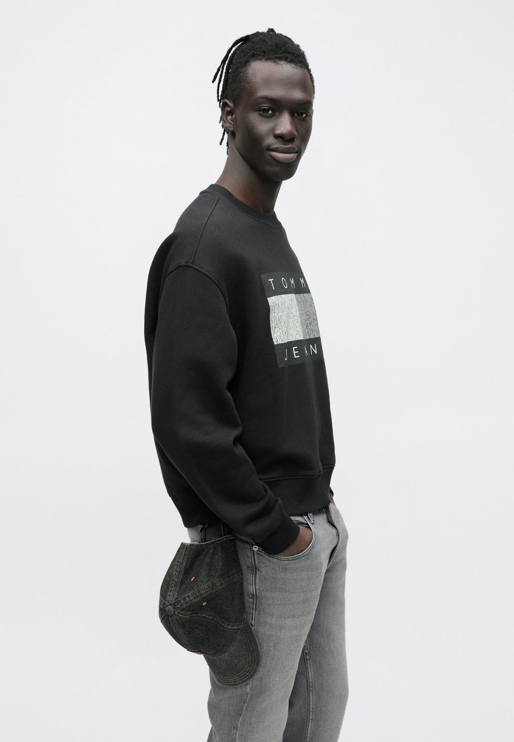 Tommy Jeans 90S TONAL FLAG BADGE SWEATSHIRT