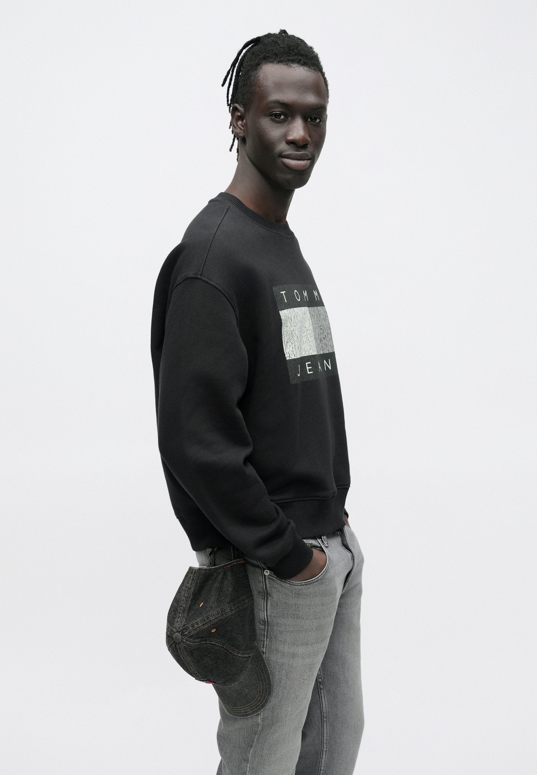 Tommy Jeans 90S TONAL FLAG BADGE SWEATSHIRT