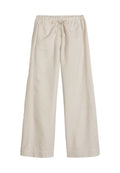 Marc O'Polo WIDE LEG DRAWSTRING AND ELASTIC AT WAIST BACK POCKET