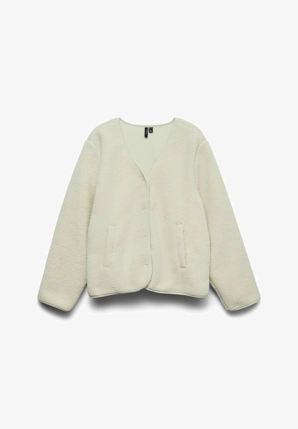 Vero Moda VMJOSEFIN - Fleece jacket - cannoli cream
