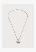 Tommy Hilfiger COMPASS - Necklace - silver-coloured