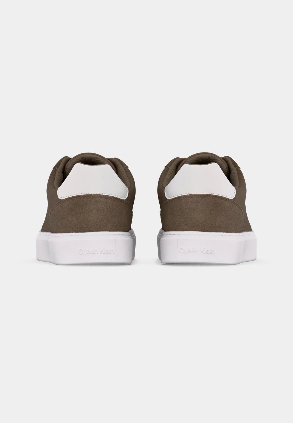 Calvin Klein Jeans CLASSIC CUPSOLE LACEUP - Trainers - desert taupe/bright white
