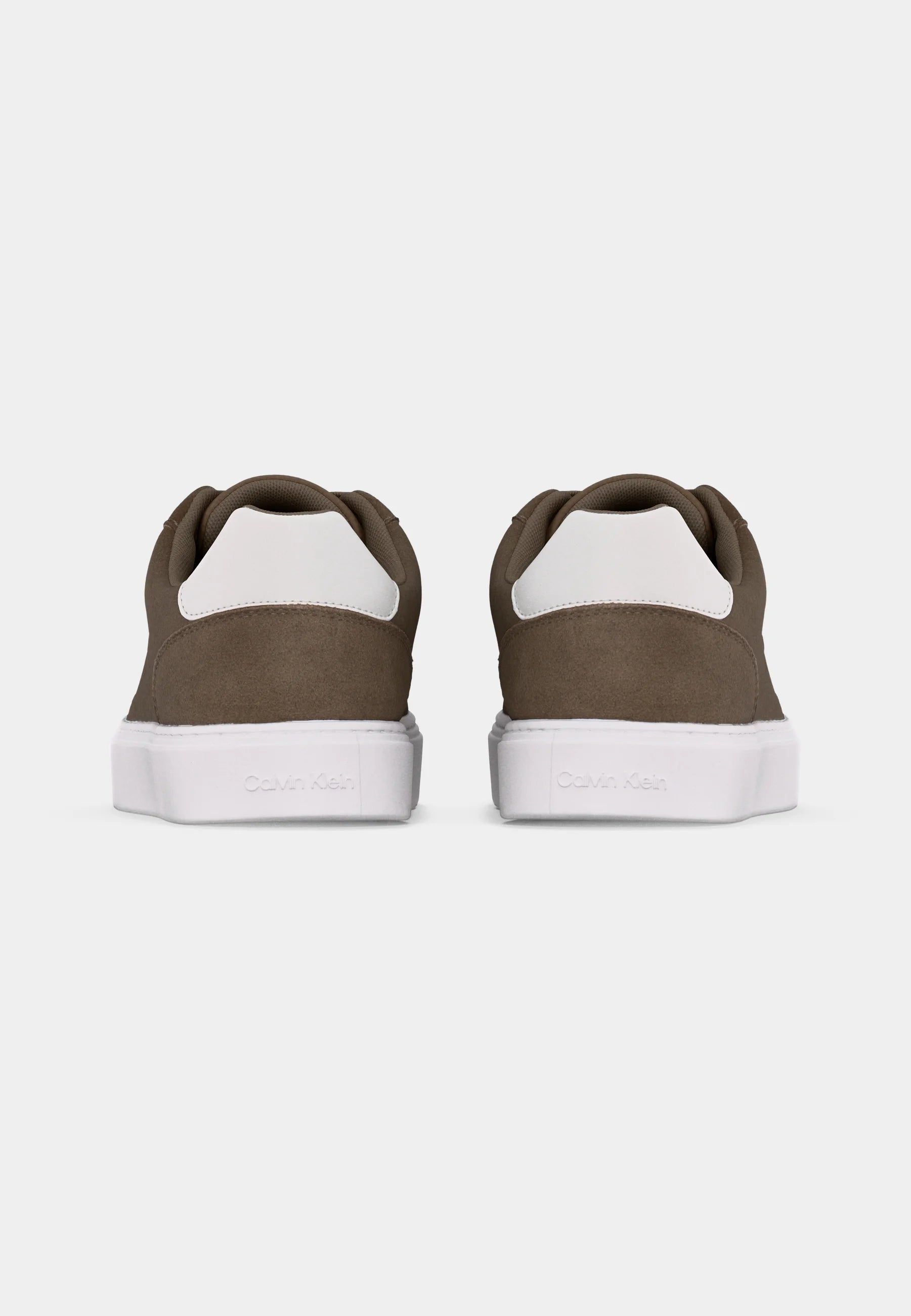 Calvin Klein Jeans CLASSIC CUPSOLE LACEUP - Trainers - desert taupe/bright white