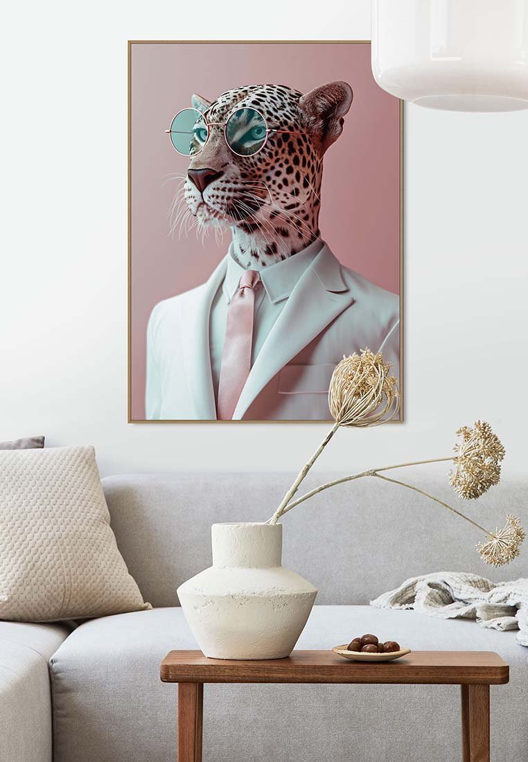 Orange Wallz PANTHER PORTRAIT