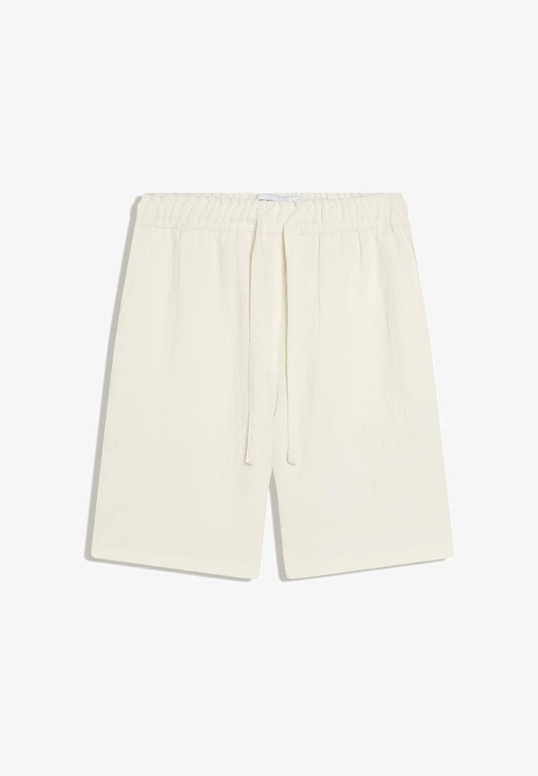 Bershka RUSTIC JOGGER - BERMUDA SHORTS 00998721 - Shorts - white