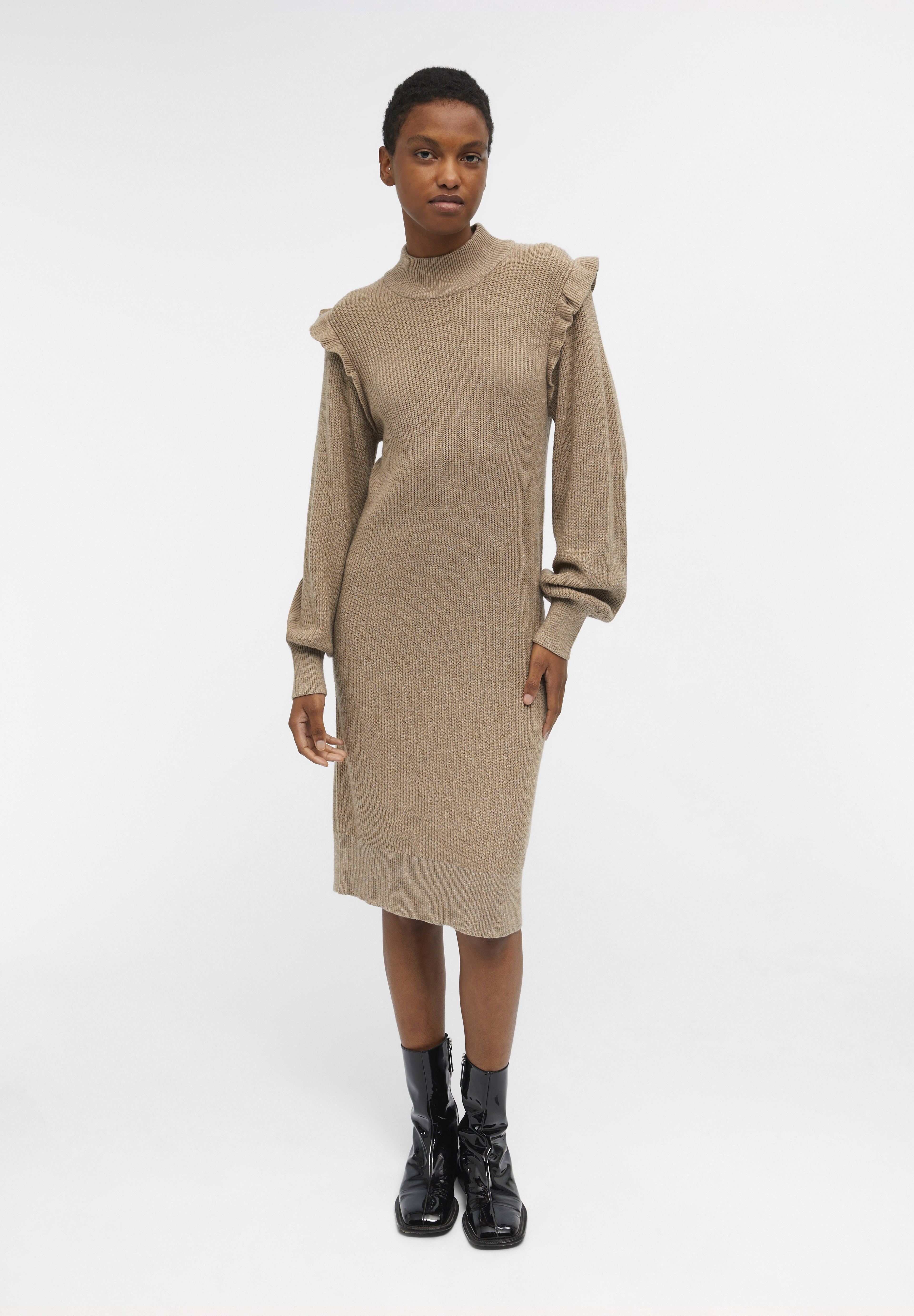 Object OBJMALENA RUFFLE DRESS