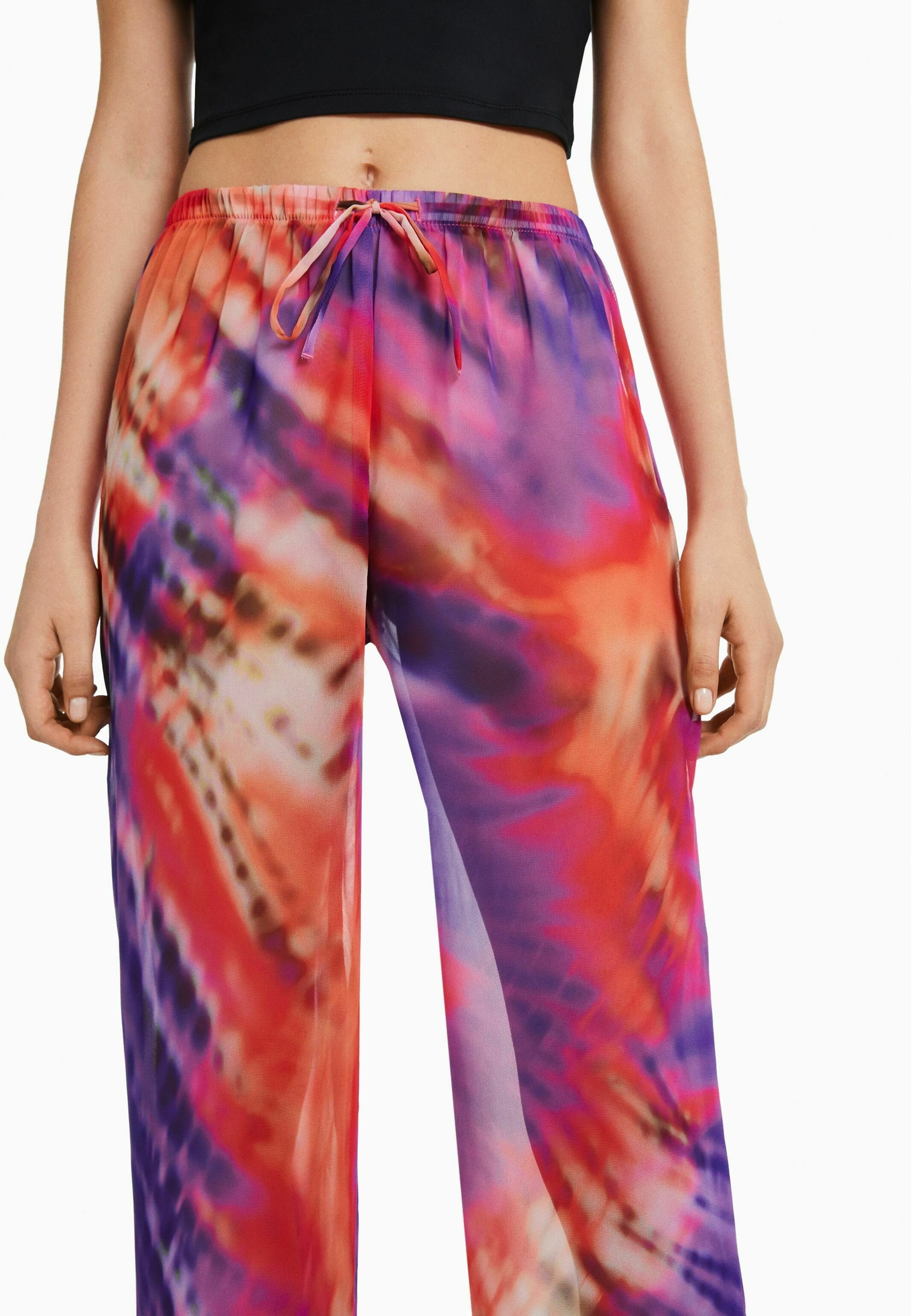 Bershka WIDE-LEG-PRINTED