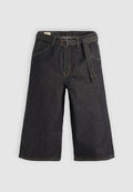 Levi's® TWISTED BAGGY CAPRI - Denim shorts - twist and sew