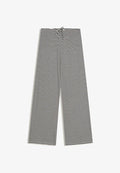 Bershka STRAIGHTWITH PRINT - TROUSERS - Trousers - royal blue