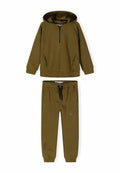 HALF ZIP HOODIE AND JOGGERS SET Media 1
