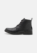 Levi's® TRACK - Lace-up ankle boots - full black