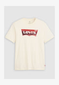 Levi's® GRAPHIC CREWNECK TEE - Print T-shirt - coastal filled bw egret