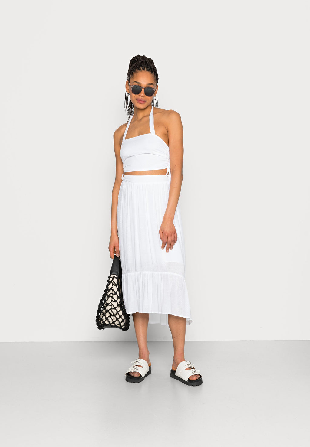Hollister Co. BARE CINCH HALTER MIDI