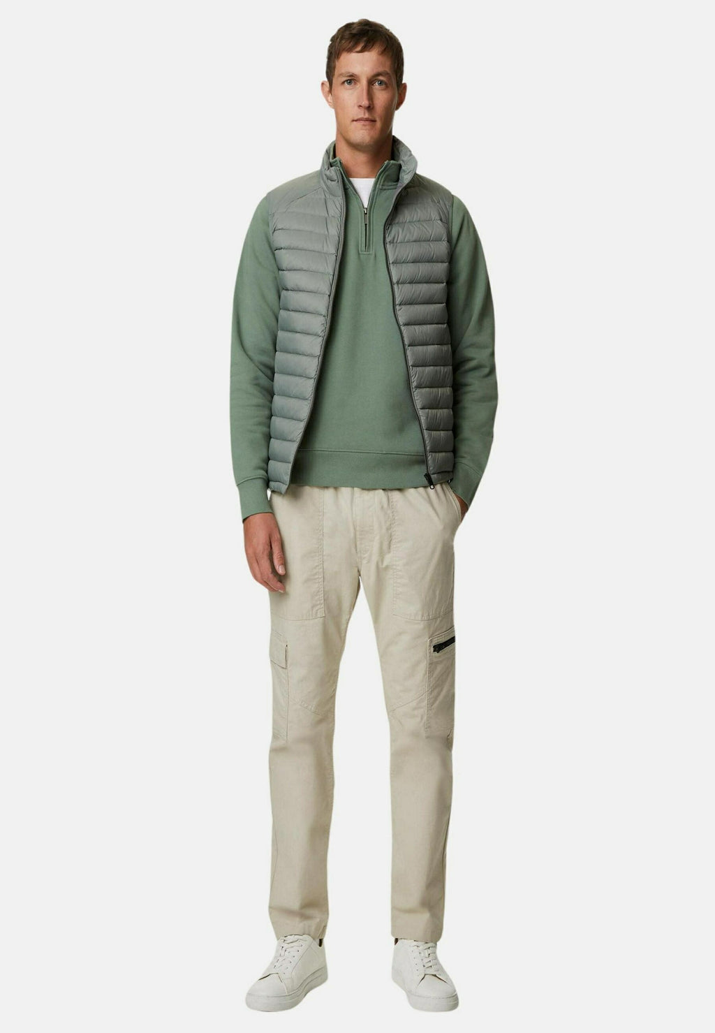 Marks & Spencer HALF ZIP SWEATSHIRT