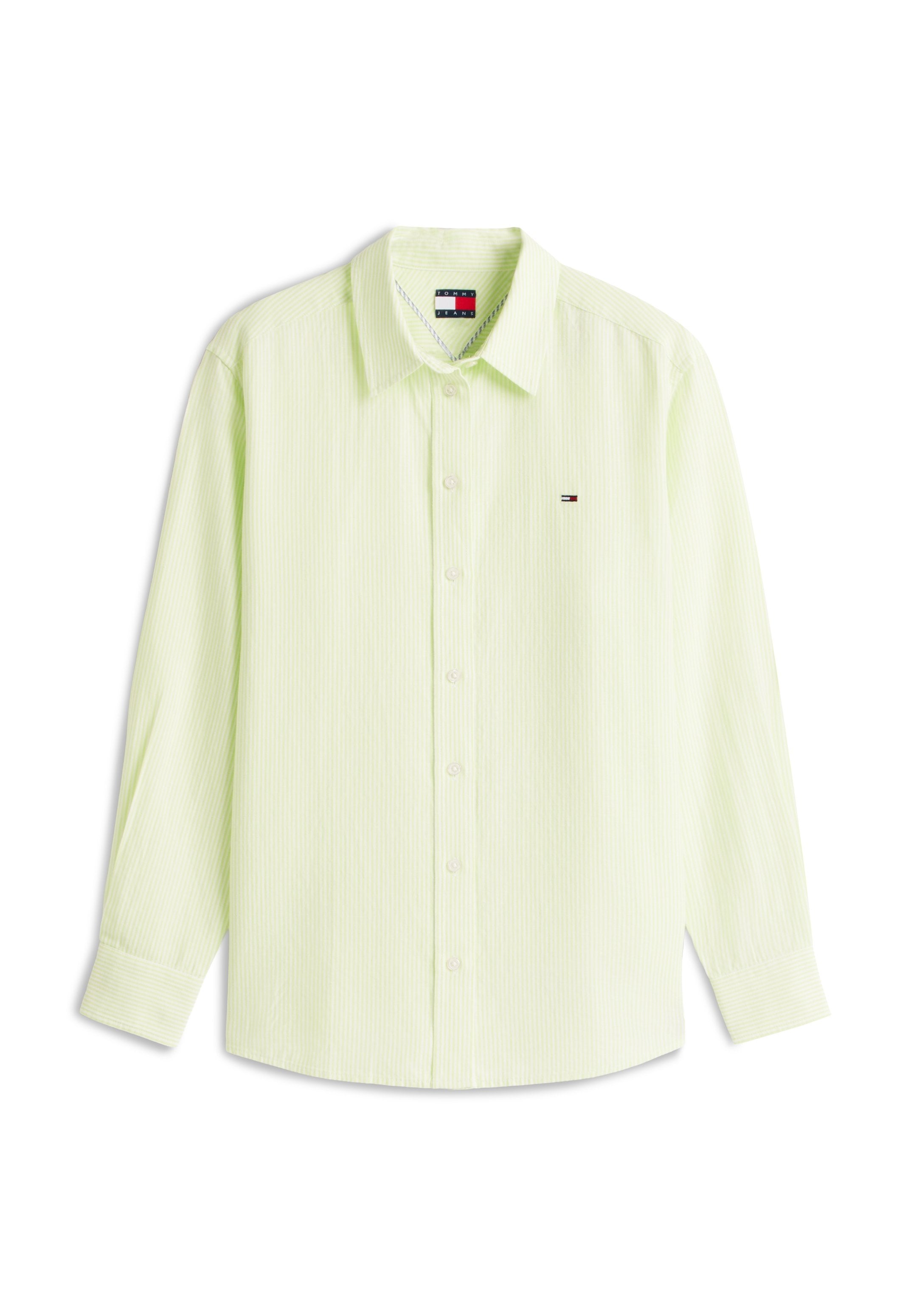 Tommy Jeans RELAXED FIT LINEN BLEND SHIRT