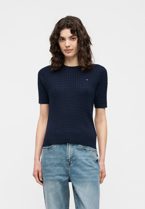Tommy Hilfiger Basic T-shirt - dark night navy
