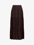 ONLY ONLMIKKA Long - Maxi skirt - black coffee