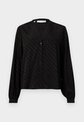 Selected Long sleeved viscose blend