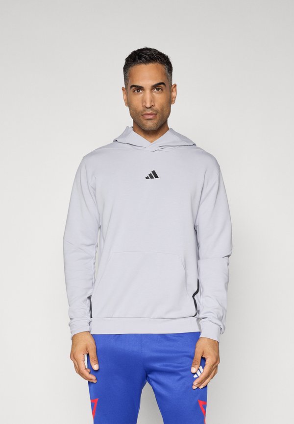 adidas Performance HOODIE - Hoodie - halo silver-coloured