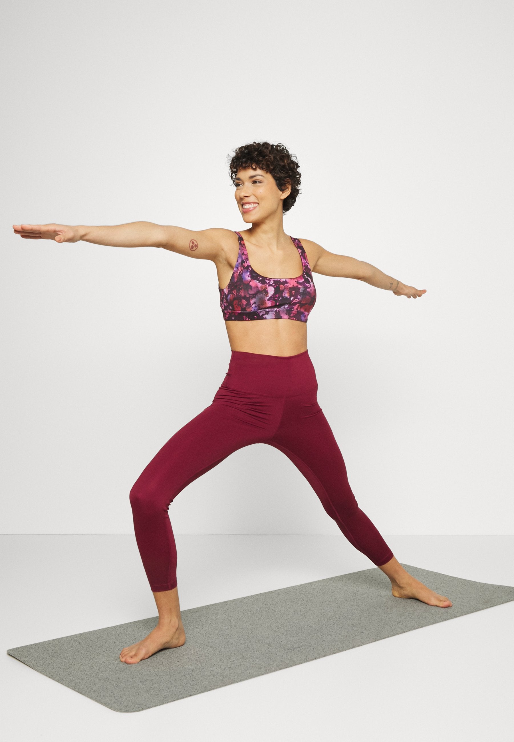 Athleta EXHALE PRINTED BRA A-C