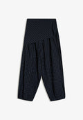 Bershka SCARF - SAROUEL TROUSERS - Trousers - royal blue