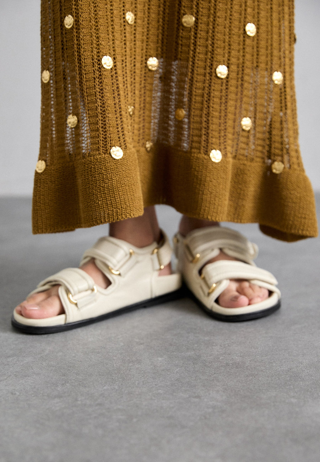 sandro ROBE MIDI MAILLE DOS NU