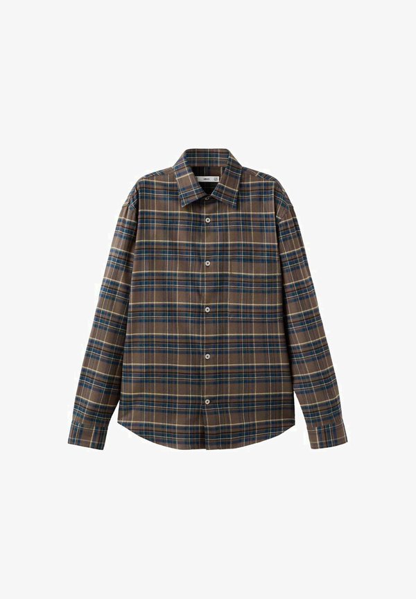 Mango Shirt - tabákově hnědá