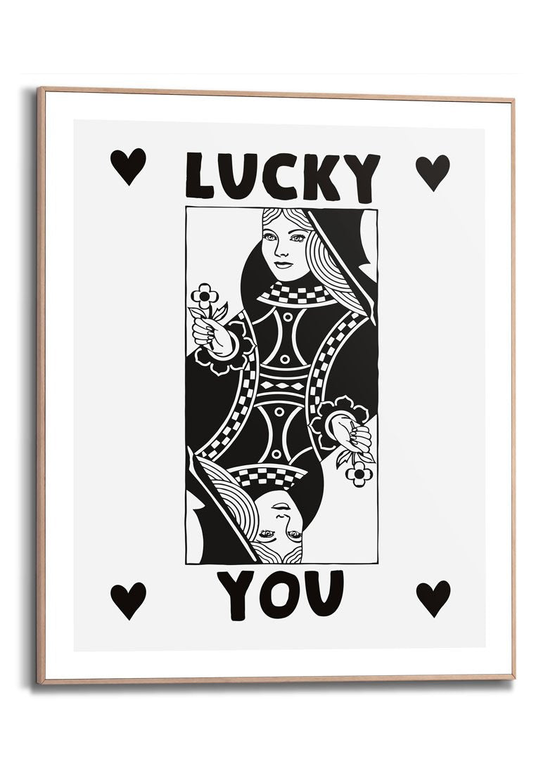 Orange Wallz LUCKY CARD