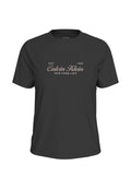 Calvin Klein Jeans CLASSIC SCRIPT TWO TONE TEE