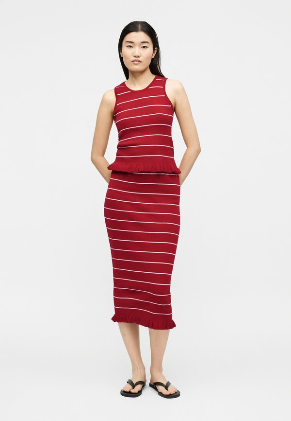 DESIGNERS REMIX TALIANA STRIPE SKIRT